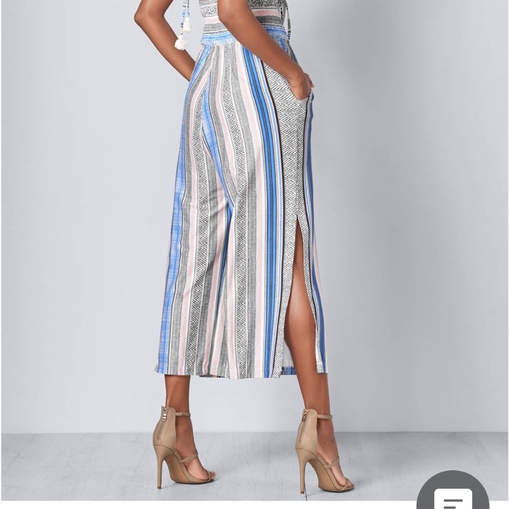Venus Halter Jumpsuit with Side Slit Legs XS - Picture 3 of 5